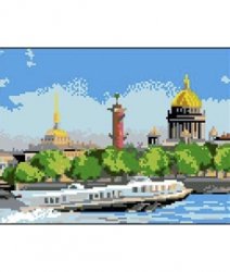Набор для вышивания П06 "Город на Неве"