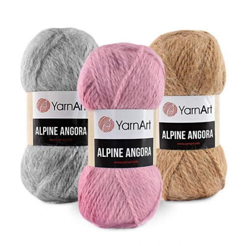 Пряжа Yarnart Alpine Angora