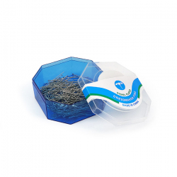 Иглы намёточные "гвоздик" (в баночке с подушечкой)
