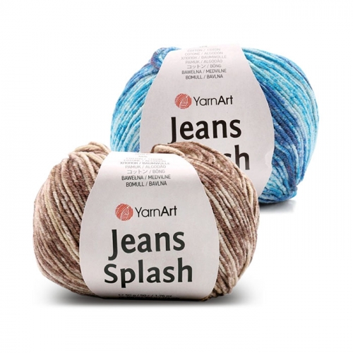 Пряжа Yarnart Jeans Splash