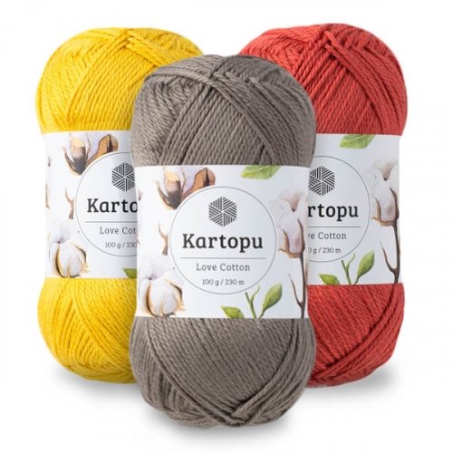 Пряжа Kartopu Love Cotton