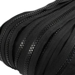 Молния трактор. рулонная Т.8 чёрный  90 м