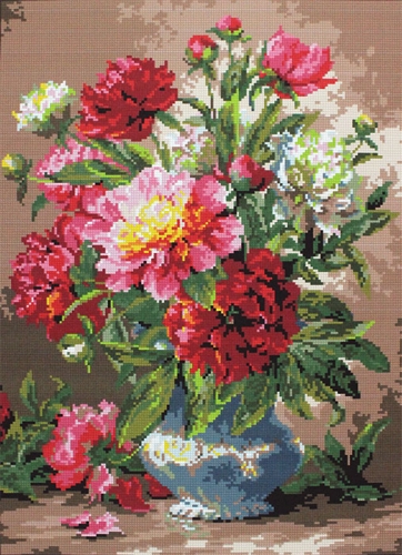 Набор для вышивания АA050 "Пионы" 30х40 см