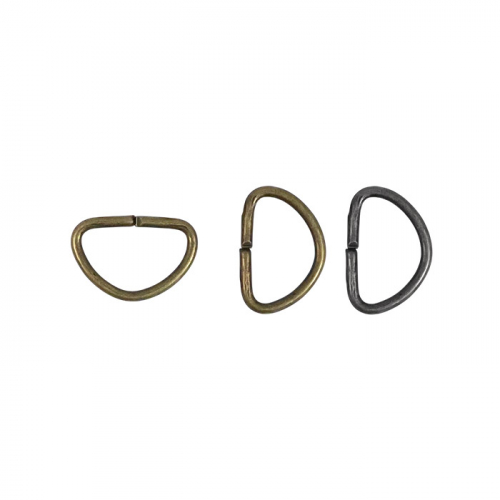 Полукольцо металлическое 1см (1,2 см) 1/500 шт