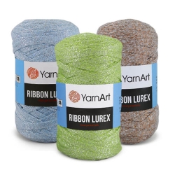 Пряжа Yarnart Ribbon Lurex