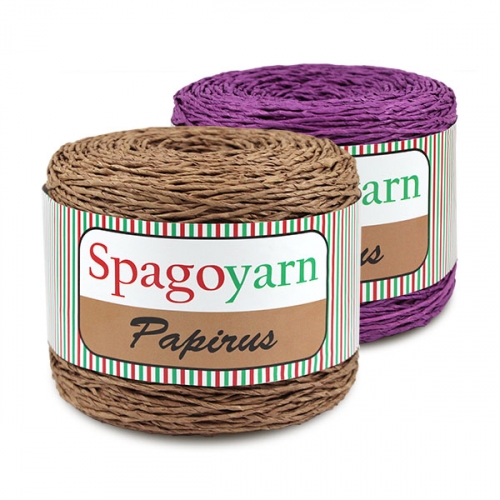 Бумажная пряжа Spagoyarn Papirus