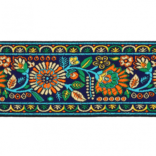 Тесьма жаккард №R5114 ш.5 см 1/9 м