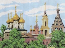 Набор для вышивания И03 "Церкви Кремля"
