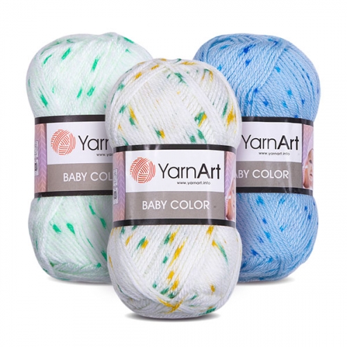 Пряжа Yarnart Baby Color