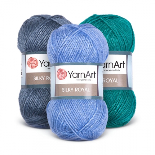 Пряжа Yarnart Silky Royal